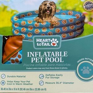 Heart To Tail Pet Inflatable Pool
